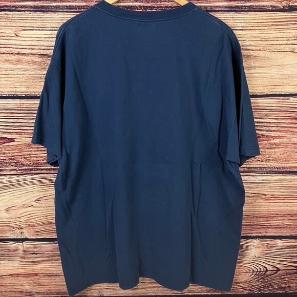 Vintage 1990s Tommy Hilfiger Jeans Flag Logo Spell Out T-shirt - Picture 5 of 5